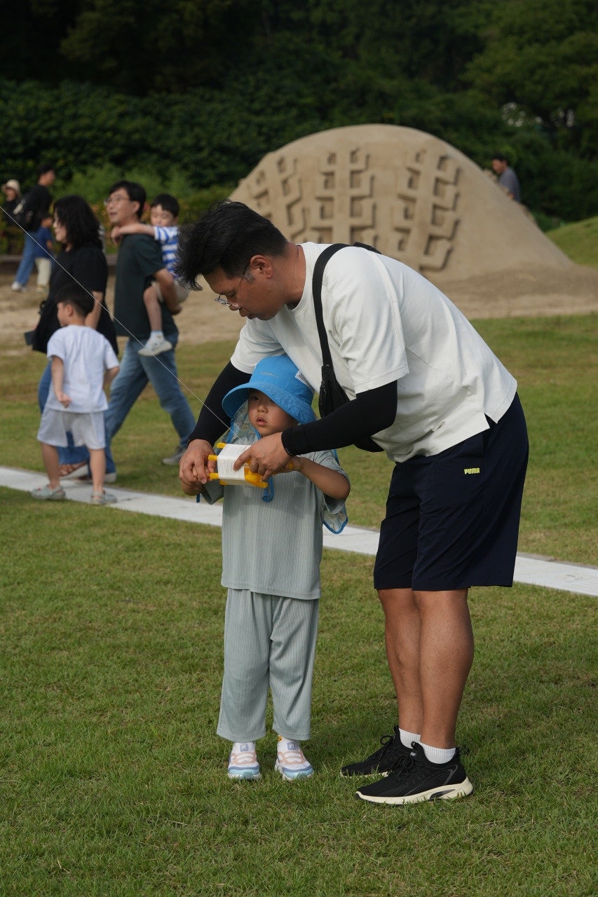 야화 - 전통 연 제작, 줄연날리기